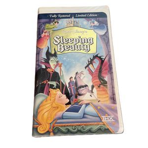 Walt Disney Home Video VHS 1977 Fully Restored Limited Edition Sleeping Beauty